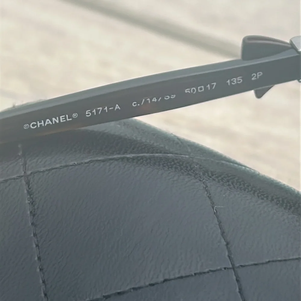 Chanel Bow Design Brown Ladies Sunglasses - Picture 3 of 4